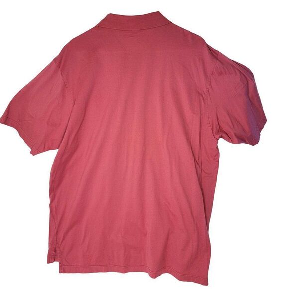 Peter Millar Golf Polo Mens XL Pink Short Sleeve Hidden Creek NJ Crest Preppy - Picture 2 of 9